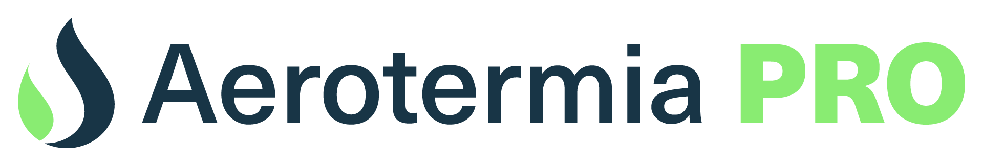 Logo AerotermiaPRO verde