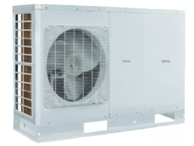 Una fotografía de un equipo de aerotermia monobloc.